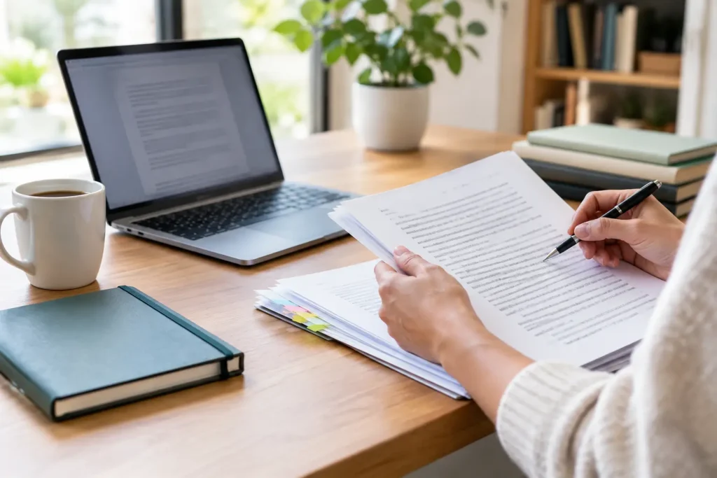 A Manuscript Revision Workflow That Works